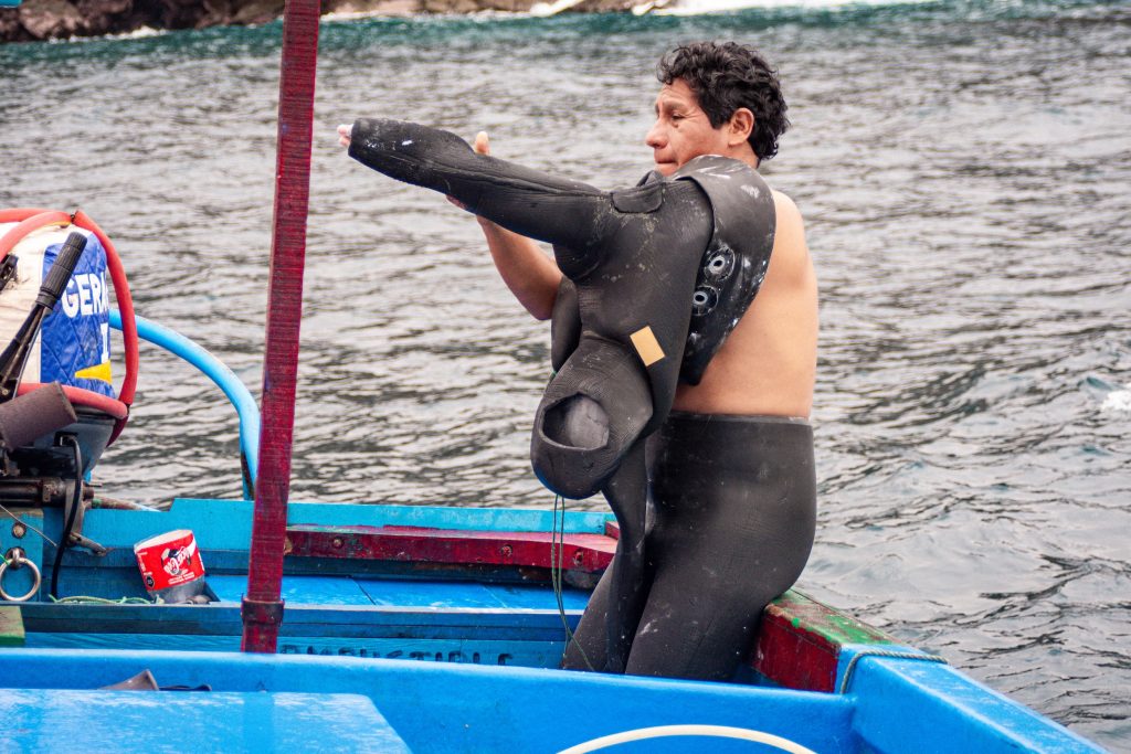 Pescadores artesanales de erizo rojo de Matarani y Mollendo logran acuerdos para proteger y aprovechar de manera sostenible los recursos marinos.