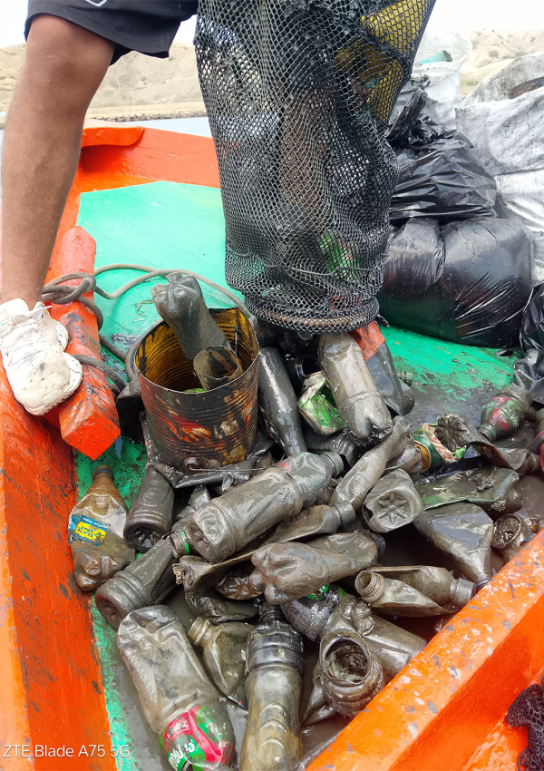 botellas limpieza